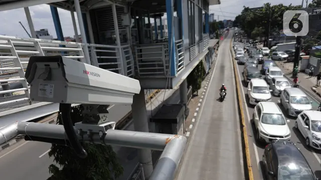 Kamera Tilang Elektronik di Busway