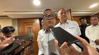 Wakil Menteri Ketenagakerjaan (Wamenaker) Immanuel Ebenezer&nbsp;ditemui di gedung BRIN, Jakarta Pusat, Senin (28/7/2025). (Tira/Liputan.com)