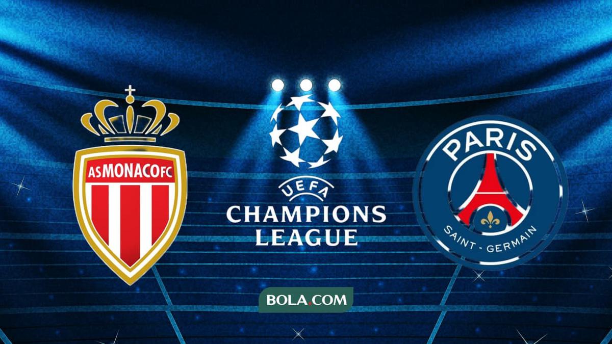 Link Live Streaming Liga Champions: AS Monaco Vs PSG