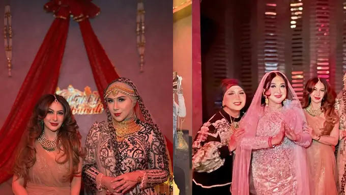 Deretan Artis Lawas yang Tampil Glamor dengan Lehenga di Diwali Night, dari Marini Zumarnis hingga Diana Pungky