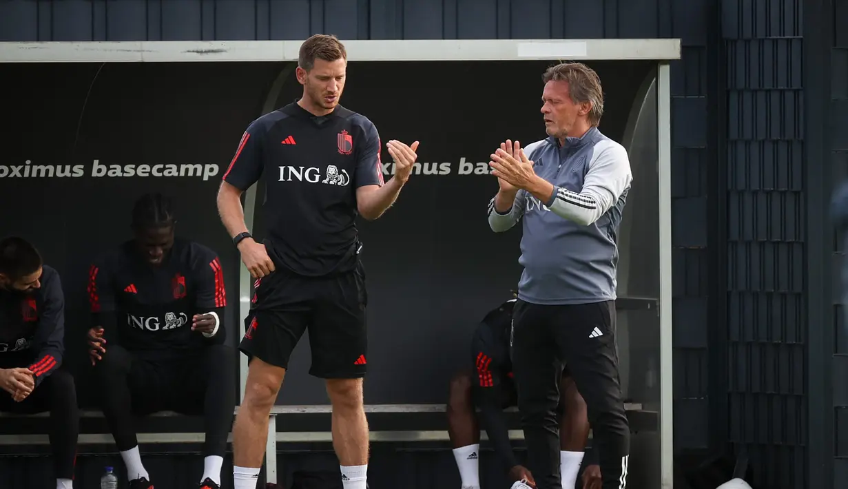 Pertandingan ini memberikan peluang signifikan kepada kedua tim untuk bersaing memperebutkan posisi teratas di klasemen Grup F. (VIRGINIE LEFOUR / Belga / AFP)