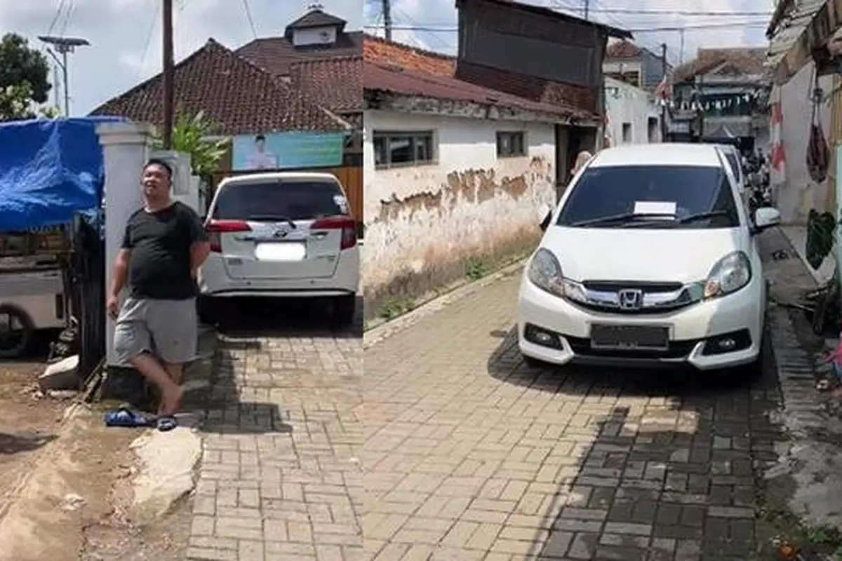 Honda Mobilio Parkir Semena-mena, Warga Terjebak Tak Bisa Bepergian