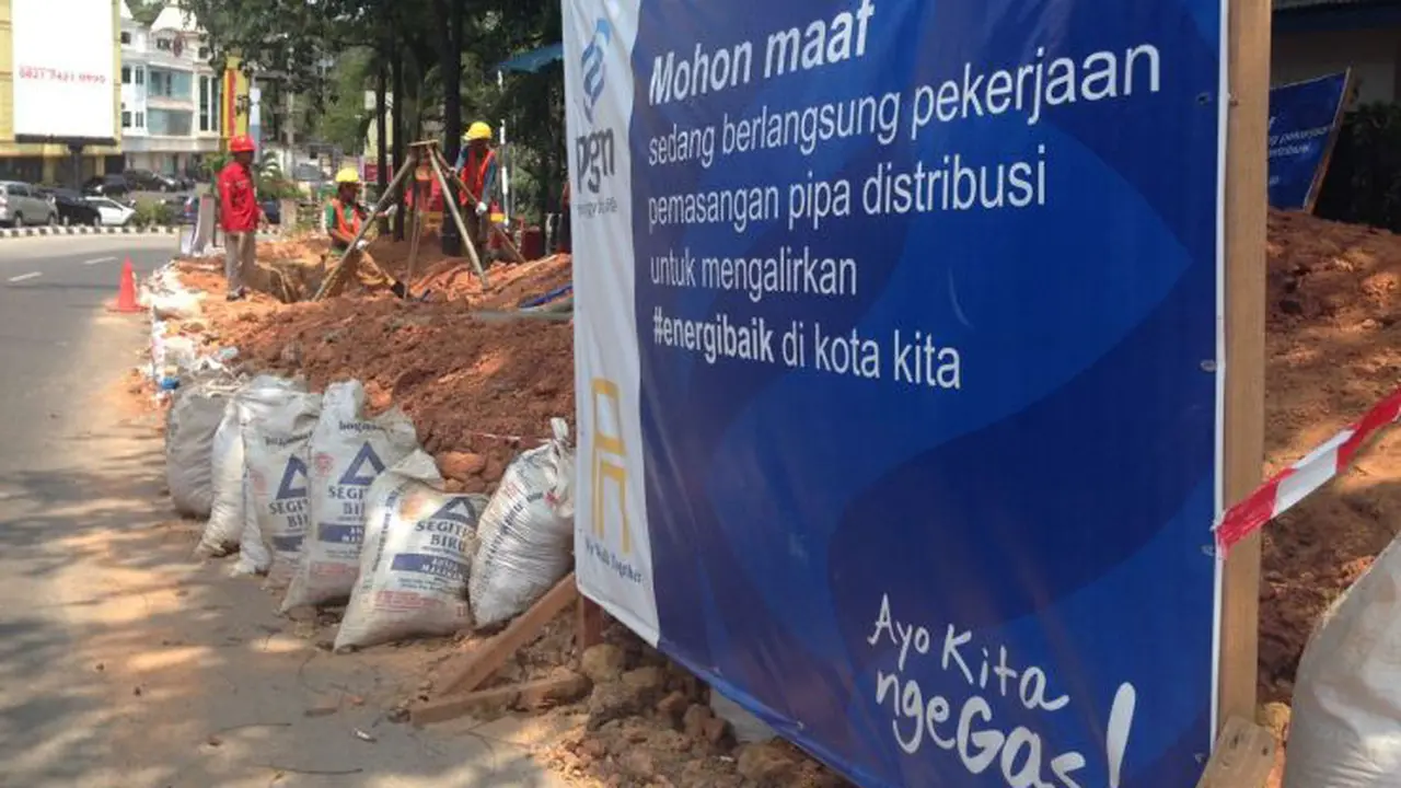 PGN Selesaikan Pembangunan Pipa Gas Bumi di Batam.