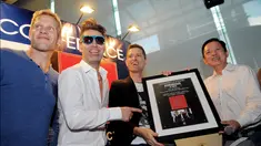Michael Learns To Rock pilih Indonesia sebagai tempat peluncuran album barunya, Jakarta, Kamis (18/12/2014). (Liputan6.com/Faisal R Syam) 