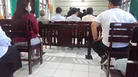 Suasana Sidang Replik Dugaan Kasus Kriminalisasi Penggelapan dan Penipuan Bisnis Batu Bara di Kalsel. (Liputan6.com/Aslam Mahfuz)