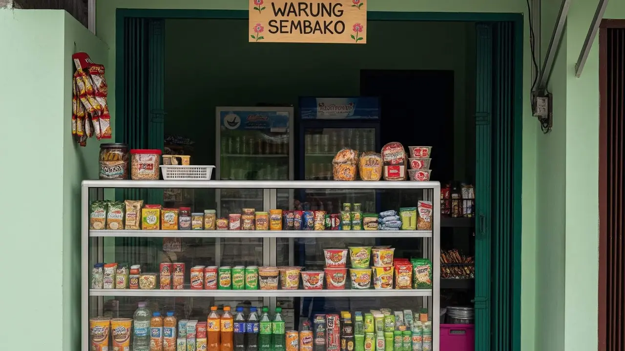 Warung Sembako Modal 5 Juta