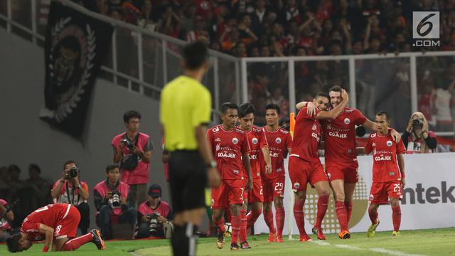 Babak Pertama, Arema FC Tahan Persija