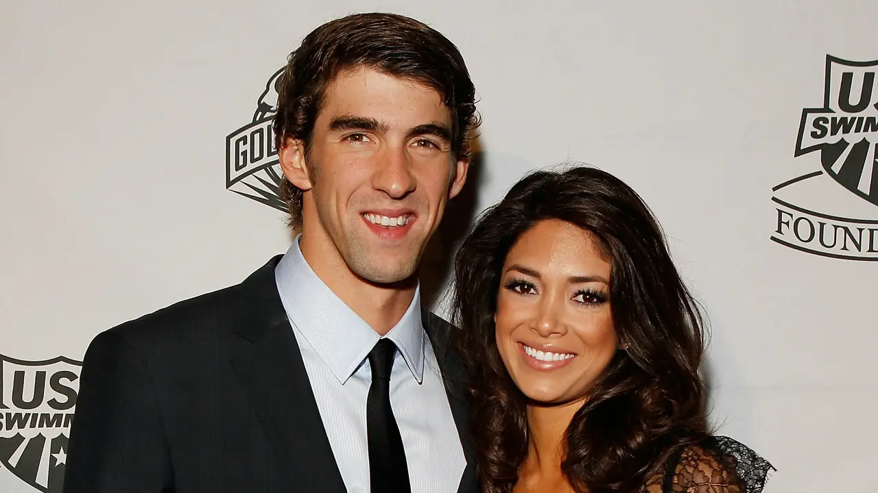 Michael Phelps dan Nicole Johnson