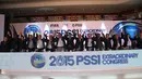 Inilah susunan kepengurusan PSSI periode 2015-2019  (PSSI.org)