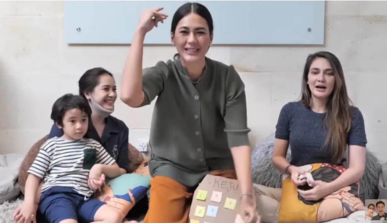 Luna Maya Paula Verhoeven dan Nagita Slavina (Youtube/Baim Paula)