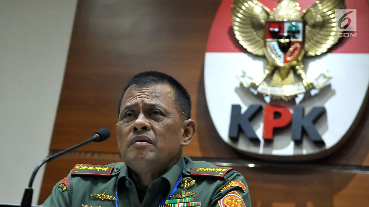 Panglima TNI Umumkan Tersangka Korupsi Heli AW 101