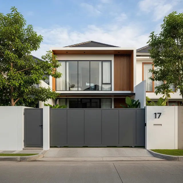 6 Desain Pagar Rumah Tanpa Celah agar Aman dari Penyusup, Minimalis untuk Privasi
