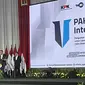 Pasangan capres-cawapres nomor urut 1 Anies Baswedan-Muhaimin Iskandar menghadiri acara PAKU Integritas KPK, Rabu (17/1/2024) malam. (Liputan6.com/Ady Anugrahadi)