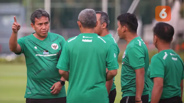 Latihan Timnas Indonesia U-17