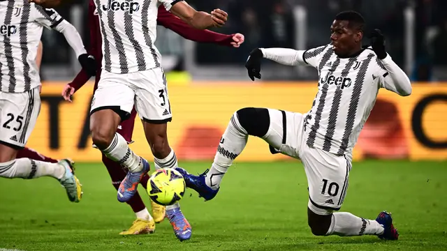 Foto: Debut Kedua Paul Pogba untuk Juventus, Bawa Si Nyonya Tua Menangkan Derby Della Mole
