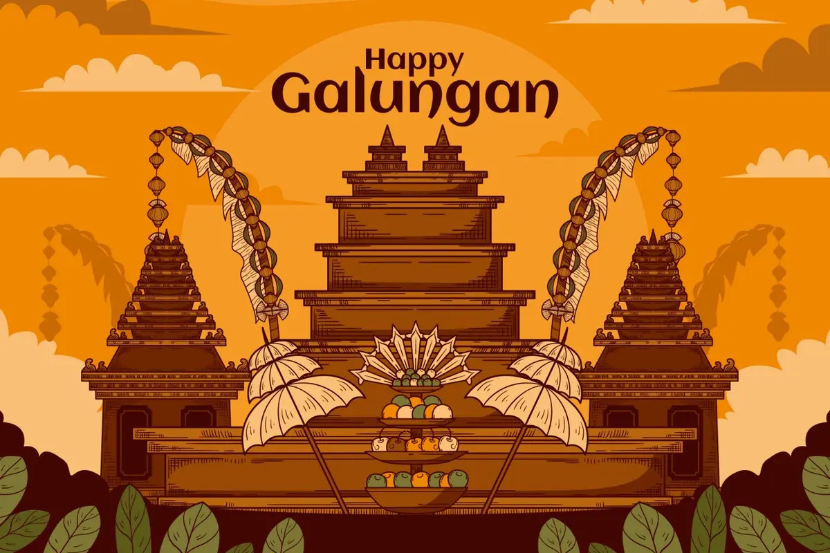 Ilustrasi Hari Galungan