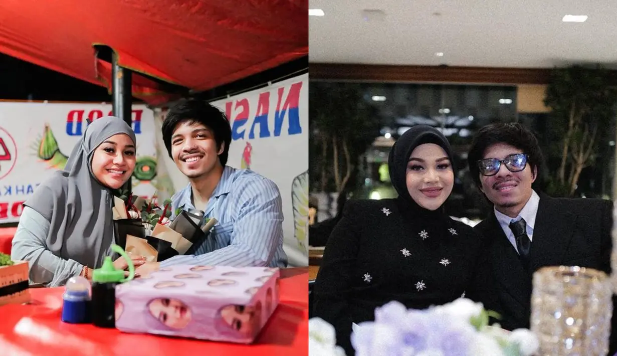 Aurel Hermansyah bikin dua perayaan sekaligus untuk ulang tahun yang ke-25. Yakni di tenda pecel lele dan pesta meriah bersama keluarga yang tampilkan outfit kontras. [@aurelhermansyah]