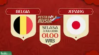 Piala Dunia 2018 Belgia Vs Jepang (Bola.com/Adreanus Titus)