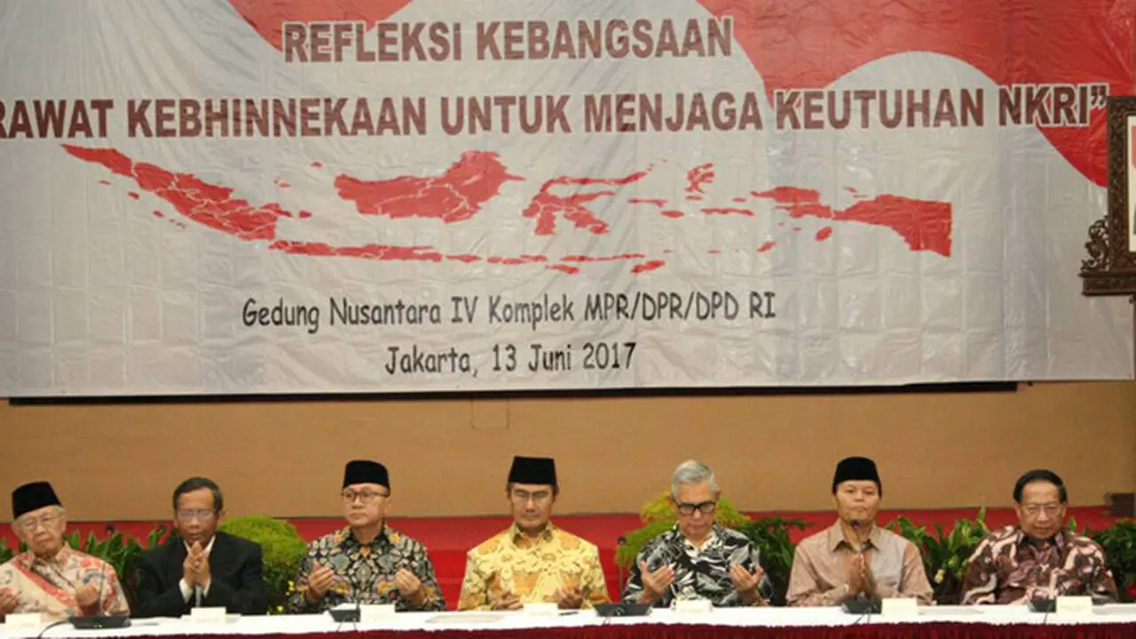 Ketua MPR berharap kebencian dan permusuhan bisa diakhiri dengan menggelar Refleksi Kebangsaan.