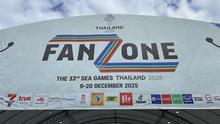 Fan Zone SEA Games 2025 di Bangkok. (Bola.com/Muhammad Adi Yaksa)