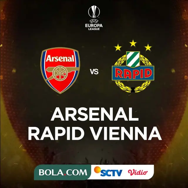 Liga Europa - ARsenal Vs Rapid Vienna