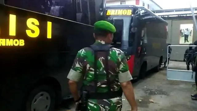 58 tahanan terorisme dipindah dari Nusakambangan diduga ke Gunung Sindur, Bogor, Jawa Barat. (Foto: Liputan6.com/Muhamad Ridlo)