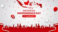 Ilustrasi kemerdekaan RI, 17 Agustus.&nbsp;(Photo Copyright by Freepik)