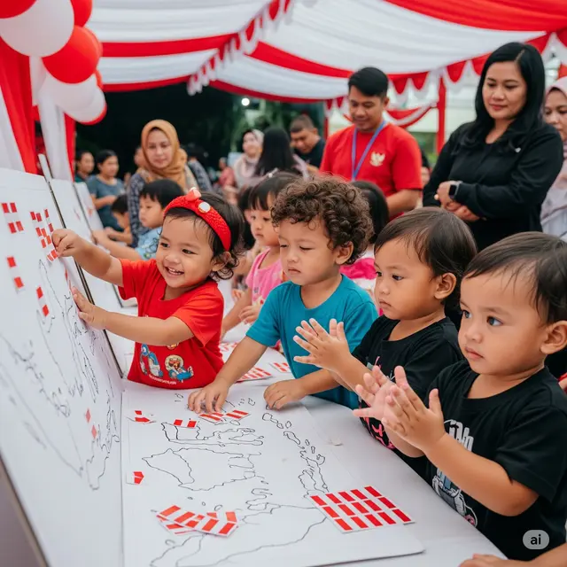 Lomba 17 Agustus Anak Balita Terfavorit