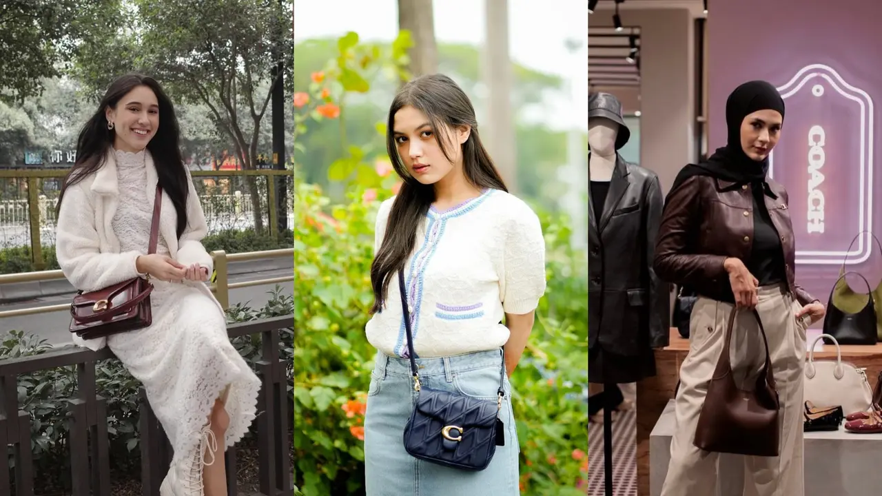 Tengok Gaya Chic dan Memukau Yasmin Napper, Paula Verhoeven, Saskia Chadwick, dan Jennifer Bachdim dengan Koleksi Tas Coach Terbaru (Foto dok : Coach/Kanmo Grouo)