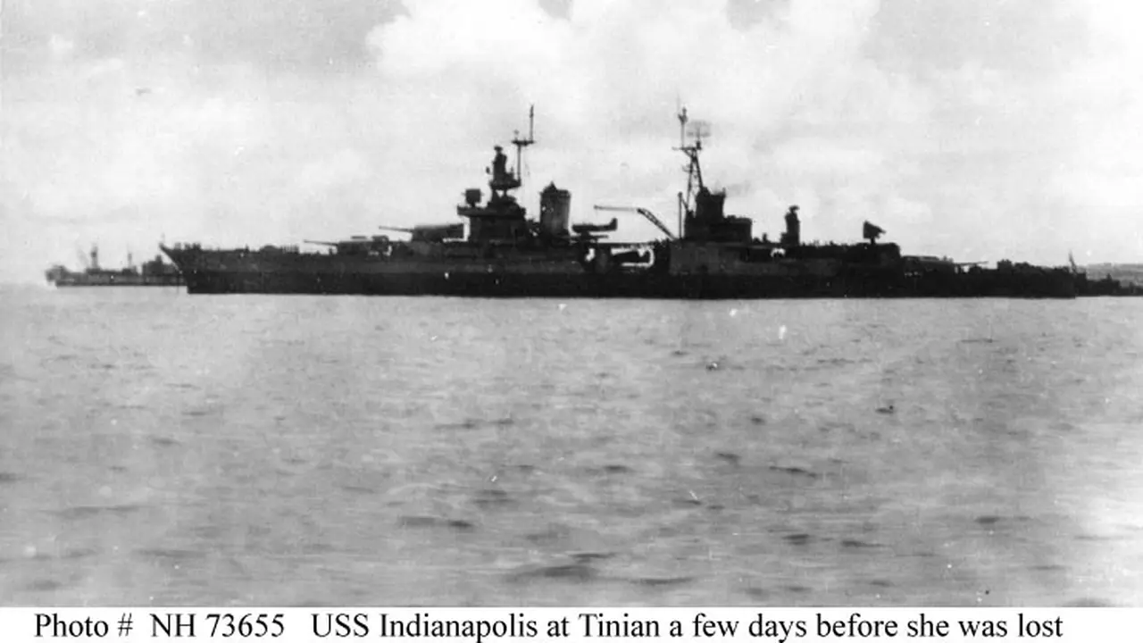 Kapal USS Indianapolis. (Ibiblio.Org)