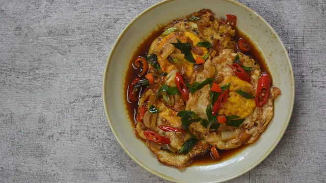 telur ceplok masak kecap