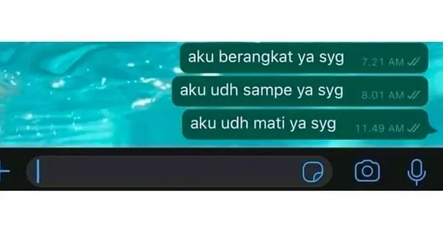 6 Chat Dicuekin Pacar Ini Bikin Geregetan, Nyesek Banget