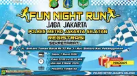 Marak Balap Lari Liar di Jakarta, Polisi Fasilitasi Pelari Lewat Fun Night Run