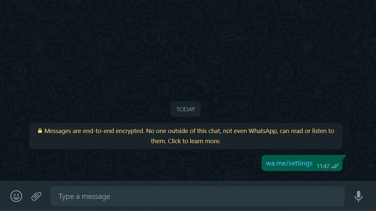 WhatsApp Eror Akibat WA Me Settings
