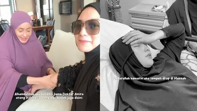 Sempat Drop, Ini 7 Momen Citra Kirana Masuk UGD di Mekkah Usai Berhaji