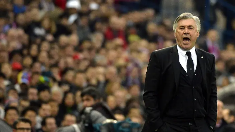 Pelatih Real Madrid Carlo Ancelotti