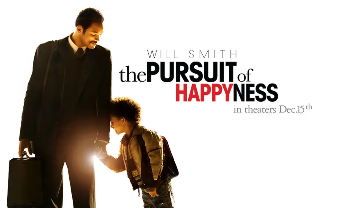 Film The Pursuit Of Happyness merupakan film yang menceritakan perjuangan orang yang tak pernah menyerah. Dari yang serba kekurangan sampai akhirnya menjadi orang kaya raya. (foto: imdb.com)