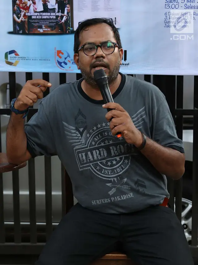 Haris Azhar Tanggapi Peran Generasi Muda Indonesia