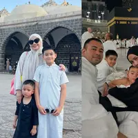 Melihat gaya santun Nagita Slavina dengan tas branded koleksinya (@raffinagita1717]