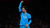 Striker Barcelona asal Argentina, Lionel Messi. (AFP/Javier Soriano)