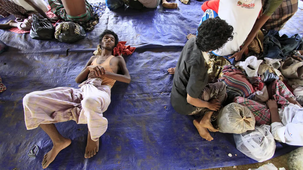 Ratusan Pengungsi Rohingya Terdampar di Aceh 