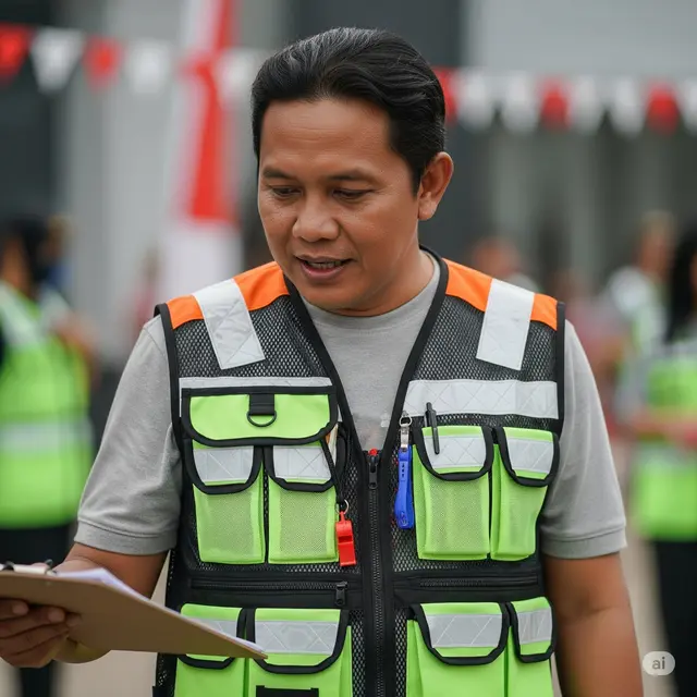 Seragam Panitia Lomba 17 Agustus 2025. Foto: Gemini