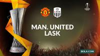 Liga Europa - Manchester United Vs LASK (Bola.com/Adreanus Titus)