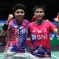 Apriyani Rahayu/Siti Fadia Silva Ramadhanti atau Apri/Fadia akan menghadapi&nbsp;Zhang Shu Xian/Zheng Yu dari China pada laga final Malaysia Open 2022 di Axiata Arena, Kuala Lumpur, Minggu (3/7). (foto: PBSI)