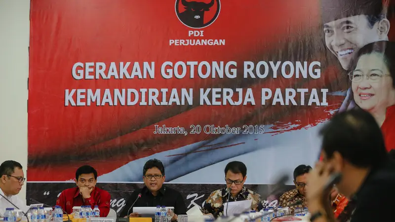 PDIP menggelar diskusi menjelang rapat kerja nasional