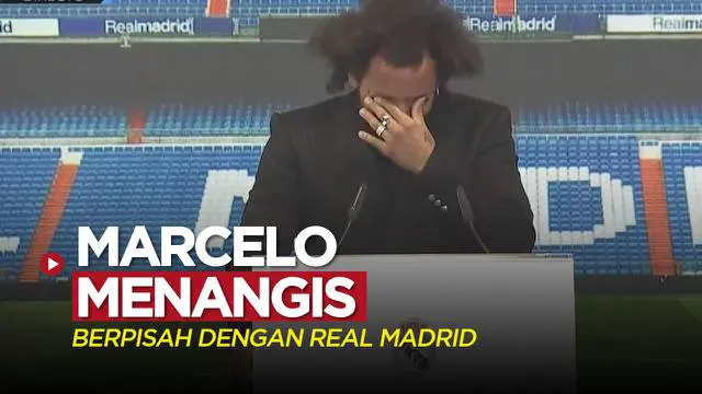 Berita video Liga Spanyol soal momen Marcelo menangis saat akan menyampaikan pidato perpisahannya dengan Real Madrid.