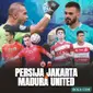 BRI Liga 1 - Duel Antarlini - Persija Jakarta VS Madura United (Bola.com/Adreanus Titus)