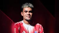 Luis Diaz dikenalkan sebagai pemain baru Bayern Munchen pada awal musim 2025/2026 (Dok. Bayern Munchen)