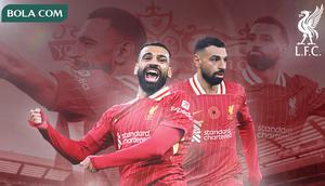 Liverpool - Ilustrasi Mohamed Salah (Bola.com/Adreanus Titus/Geaby Fadhilatu Sholikha)