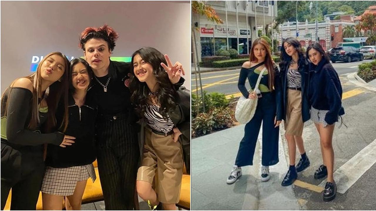 6 Potret Keseruan Ziva Magnolya, Tiara Andini dan Keisya Levronka di Singapura